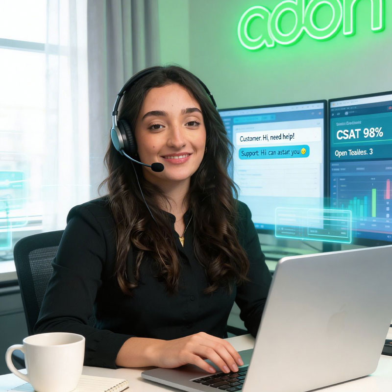 Marie Jose Azzi - Customer Support Specialist at Adon Technologies